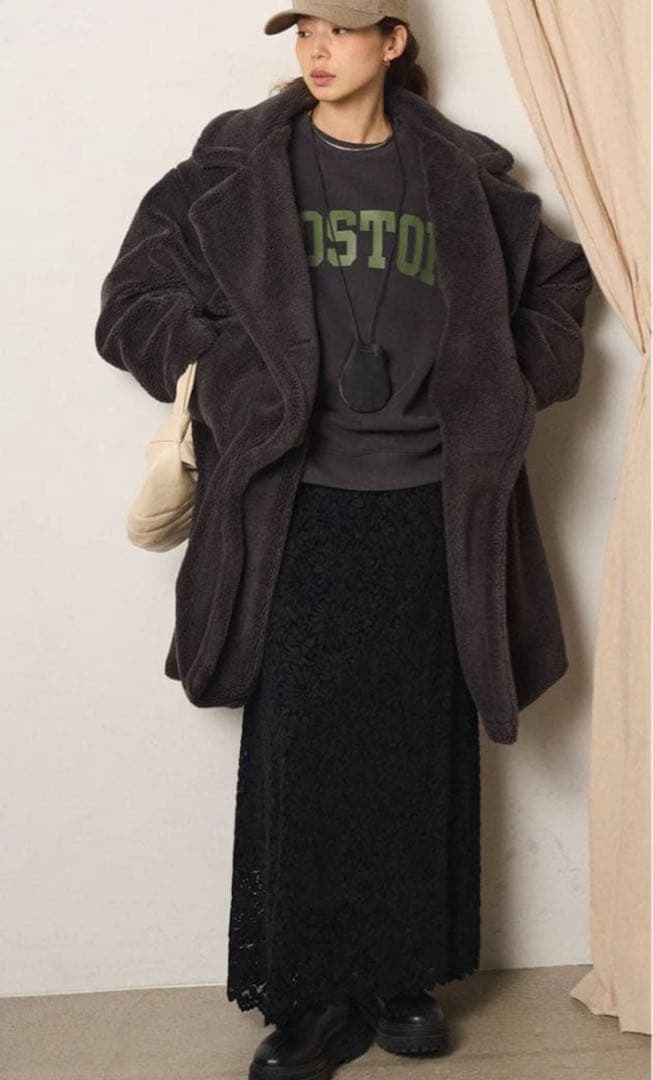 ラスト！テディボアジャケット ロングコート ジャケット /esicaエシカ 同型