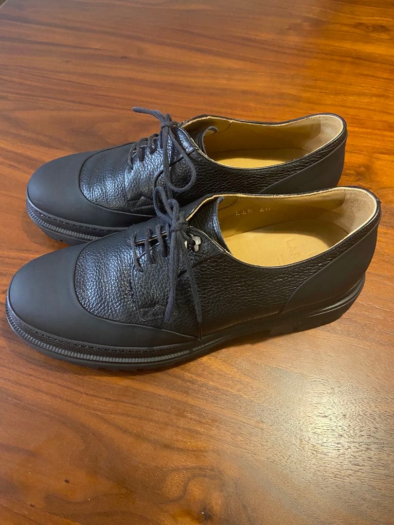 LARDINI ドレスシューズ 黒 レザー