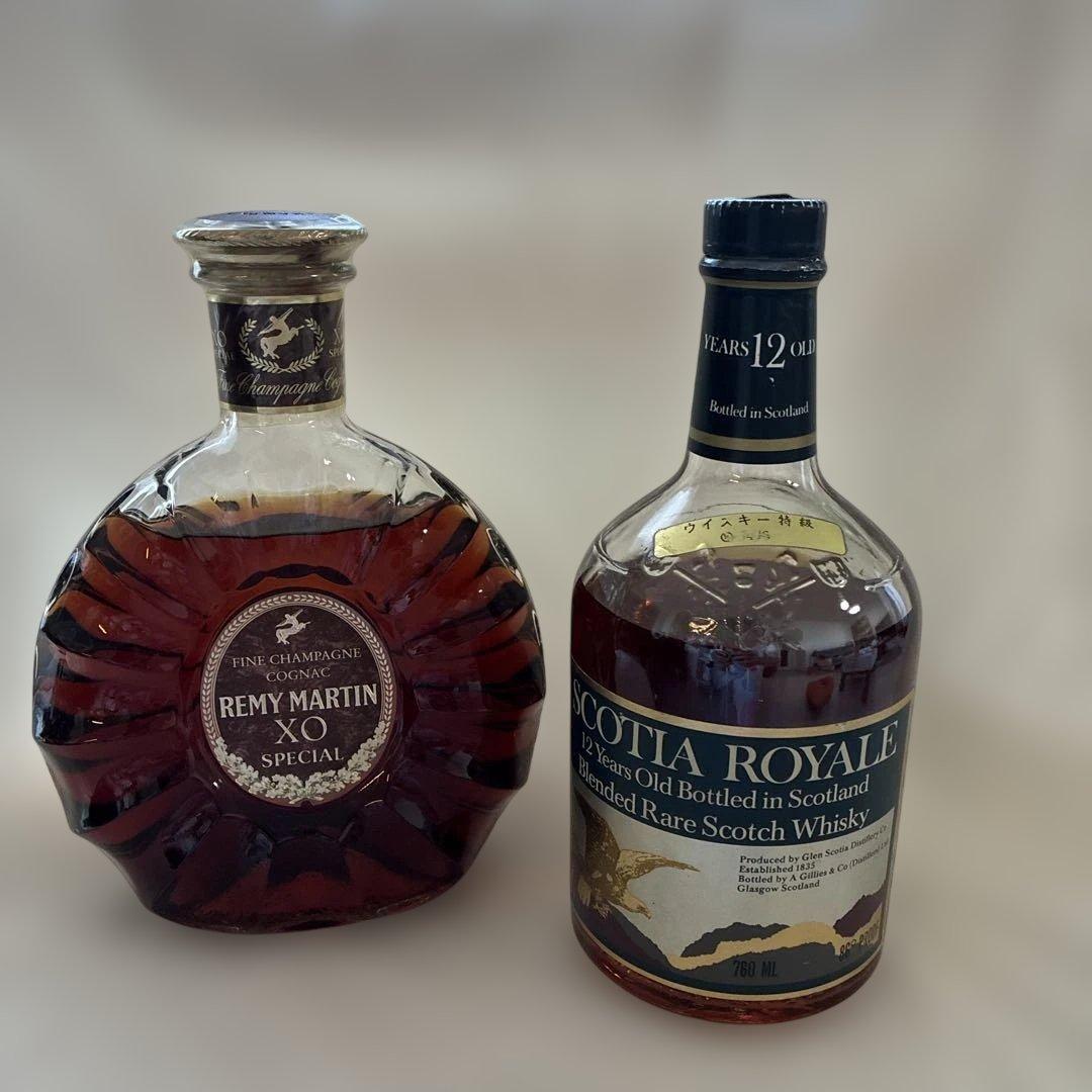 ブランデー REMY MARTIN XO SPECIAL & SCOTIA E12