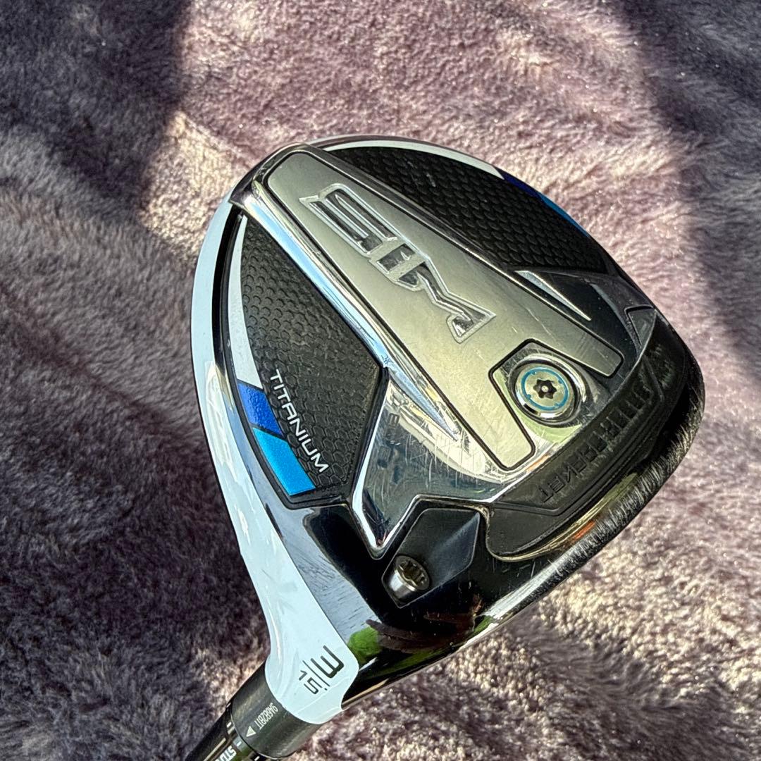 SIM フェアウェイウッド 15度　ヘッド　チタン　テーラーメイド