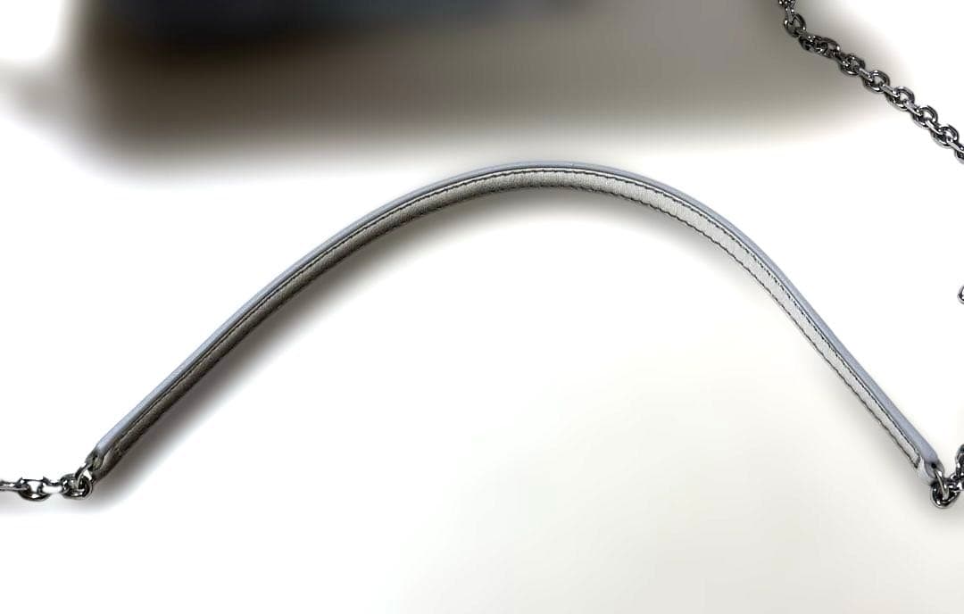 【2回使用】アンテプリマ　リナッシェレ　ショルダー(マチ付き) シルバー