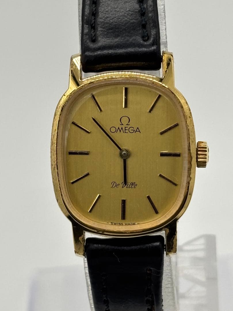 オメガ デビル 手巻き【511.0509】オーバル【稼働品】レディースモデル