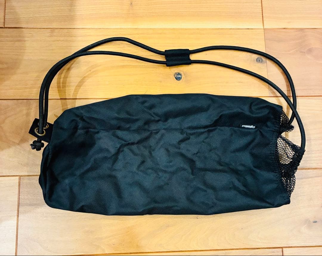 ogawa アウトドアチェア ツーアングルチェアL／ブラック