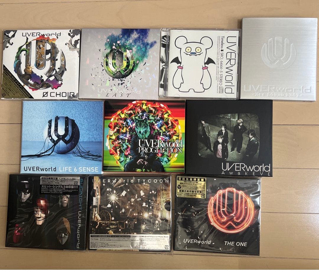 UVERworld CDアルバム 10枚 セット まとめ売り