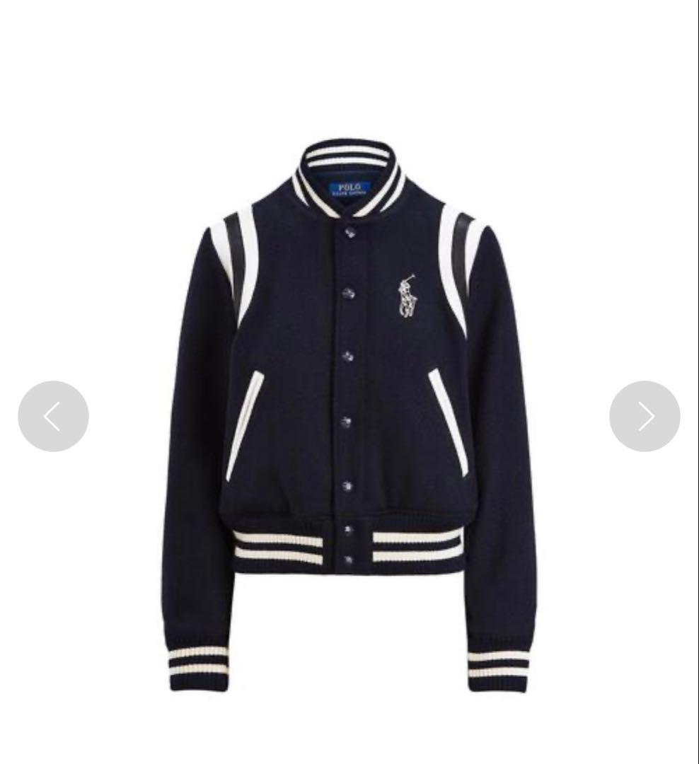 国内正規品　ラルフローレン　ウールブレンド　ボンバージャケット　XS