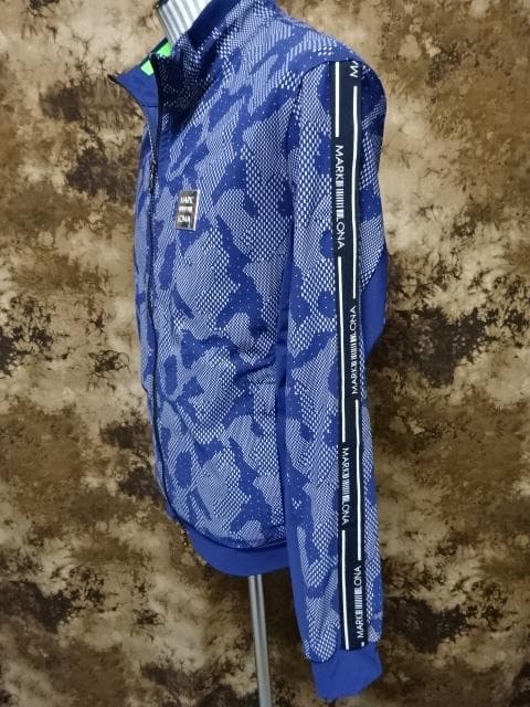 (定価64900)MARK&LONA マークアンドロナ・カモ柄ジャージブルゾン