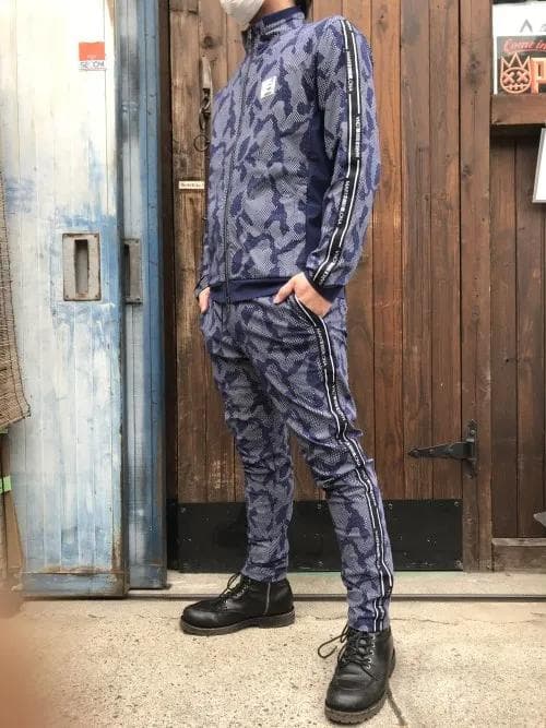 (定価64900)MARK&LONA マークアンドロナ・カモ柄ジャージブルゾン