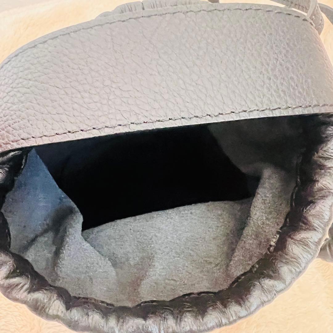 【美品】the highlights ザハイライツ'pot' ink black