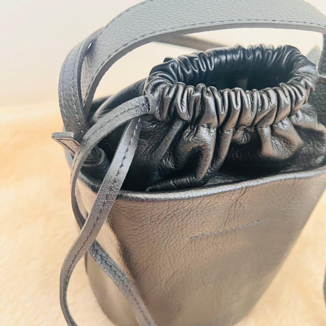 【美品】the highlights ザハイライツ'pot' ink black