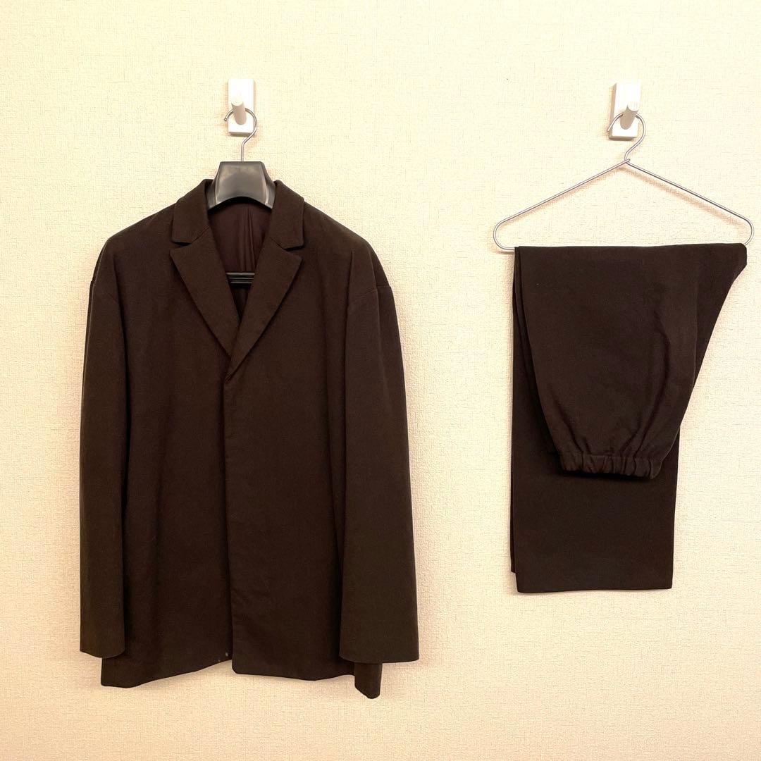 YAECA CONTEMPO ブラウンセットアップ