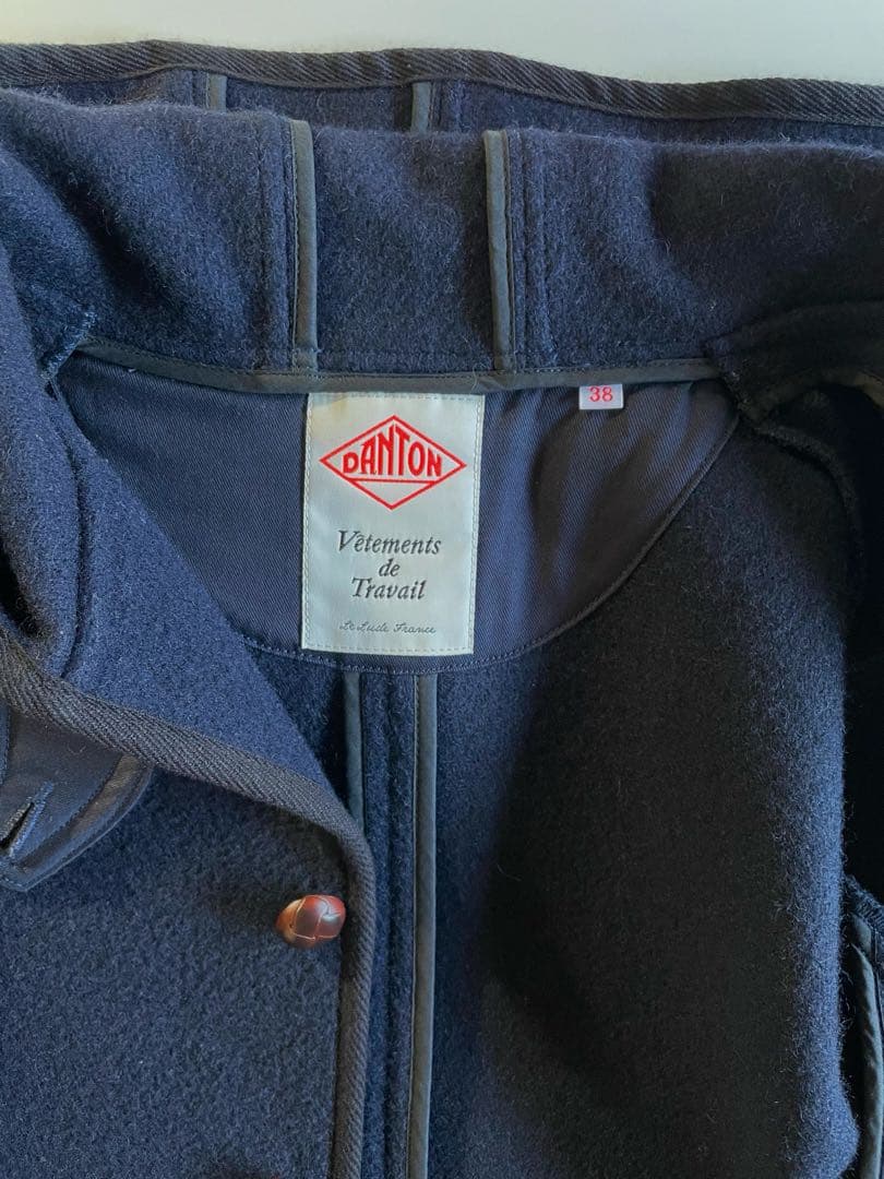 DANTON ダントン｜ウールモッサ シングルフードジャケット