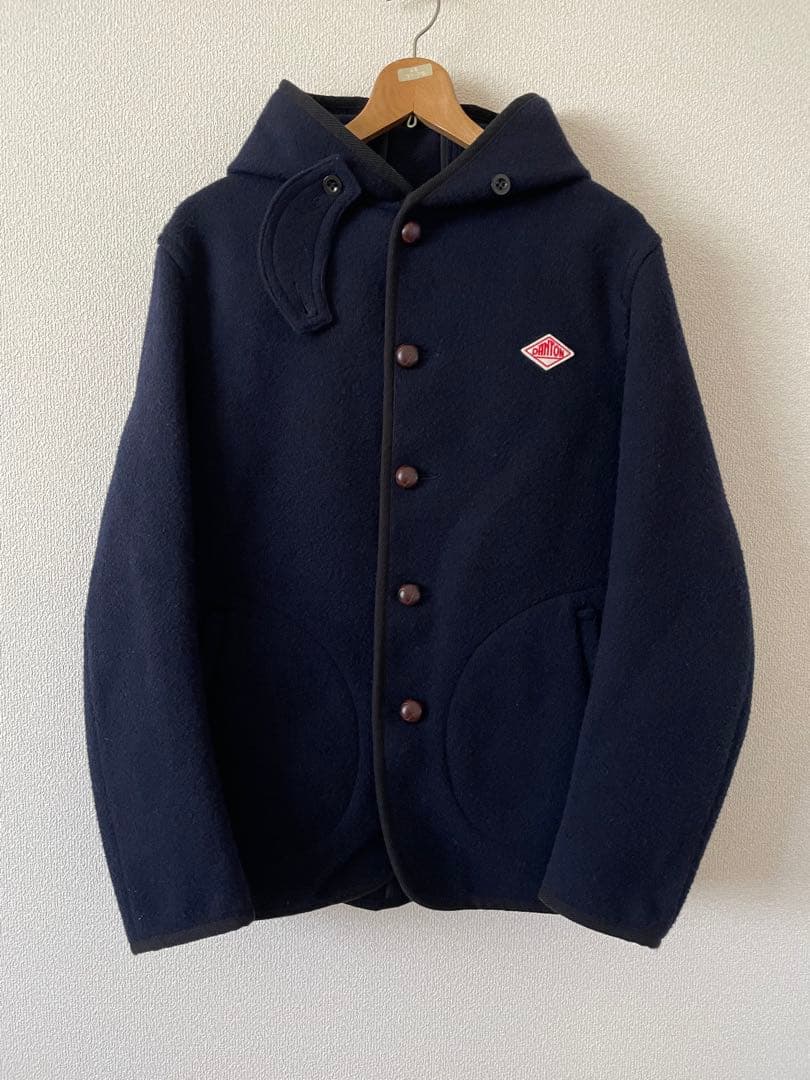 DANTON ダントン｜ウールモッサ シングルフードジャケット