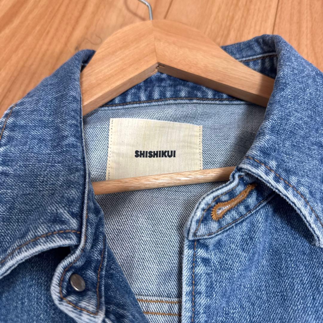 The SHISHIKUIオーバーサイズデニムジャケット