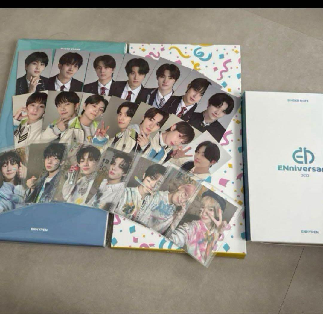 ENHYPEN anniversary 1st 2nd トレカ フレーム