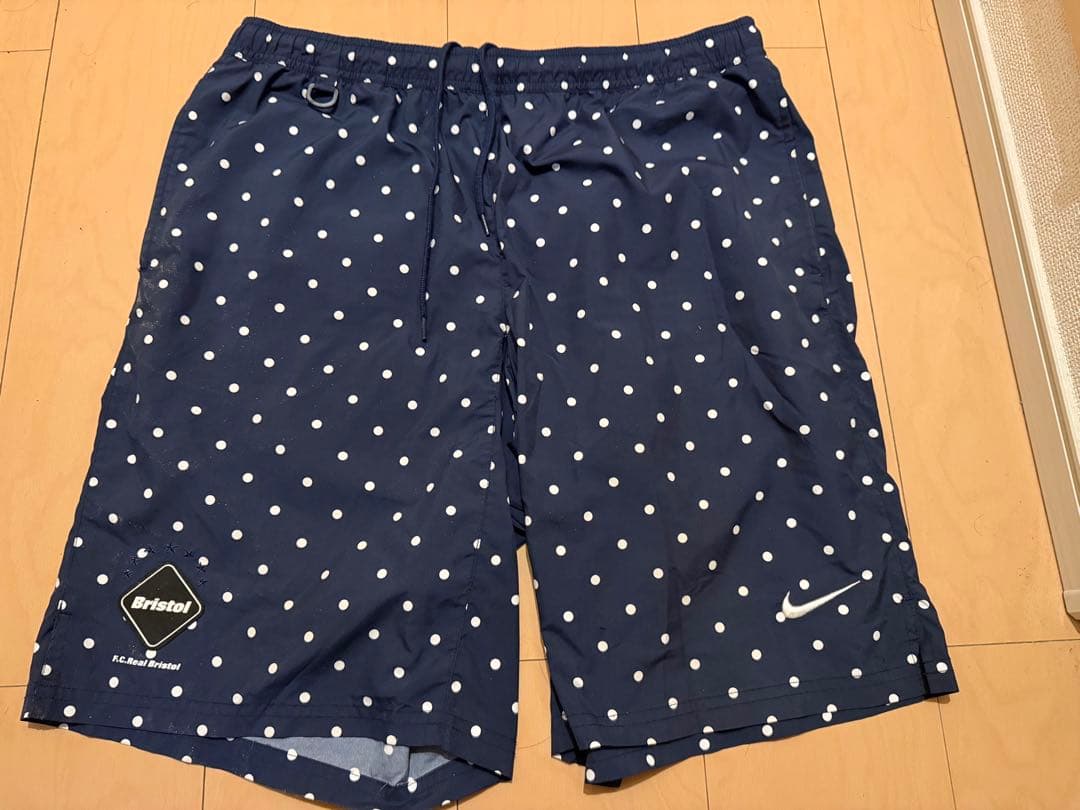 15AW FCRB×NIKE POLKA DOT PRACTICE SHORTS