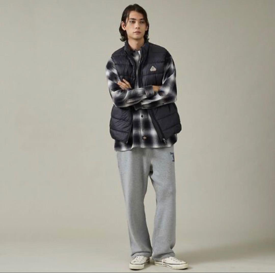 【極美品】PYRENEX ダウンベスト Lサイズ ブラック 付属品完備