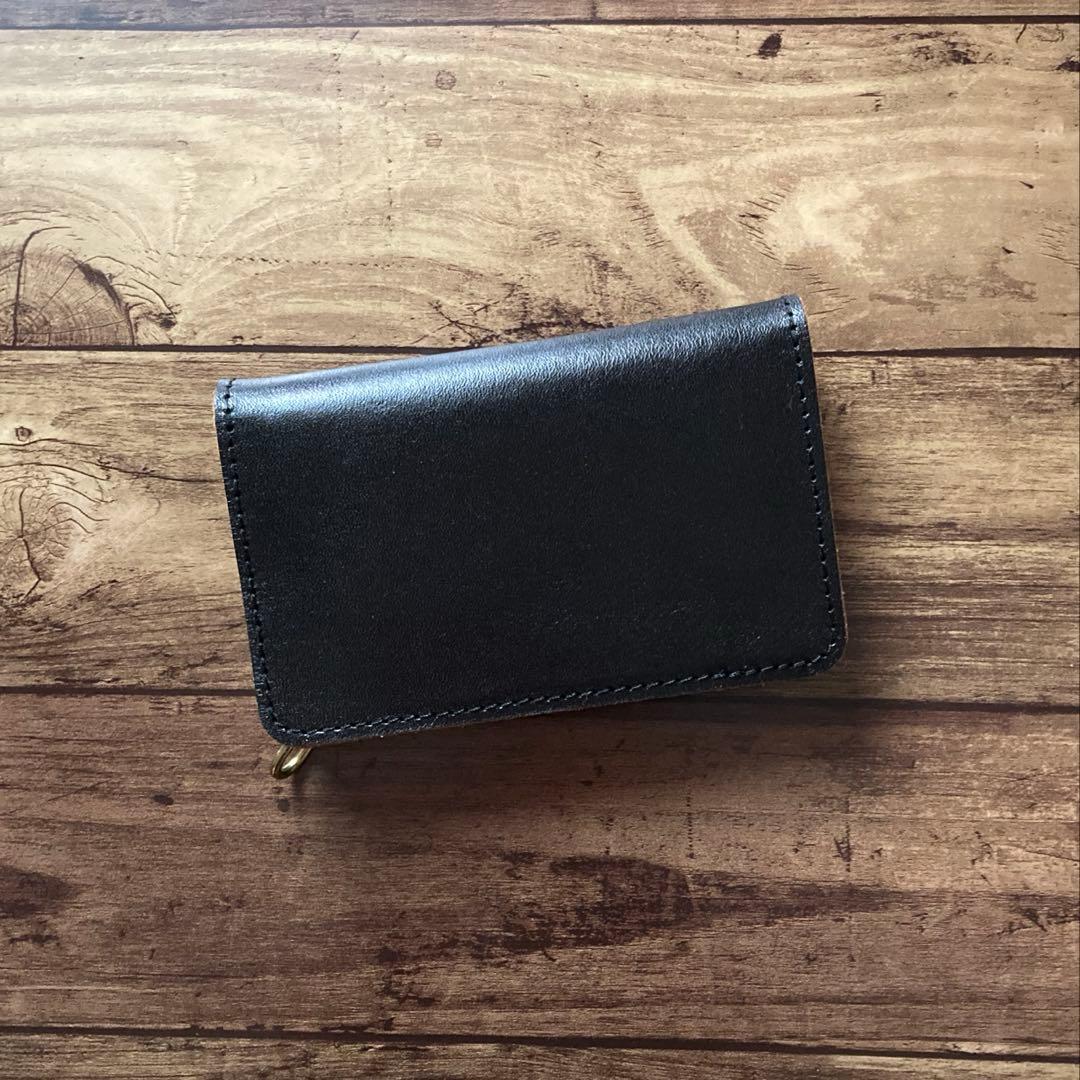 【まるさん】トラッカーウォレット150（ミドル）3層【お札を折らずに収納】