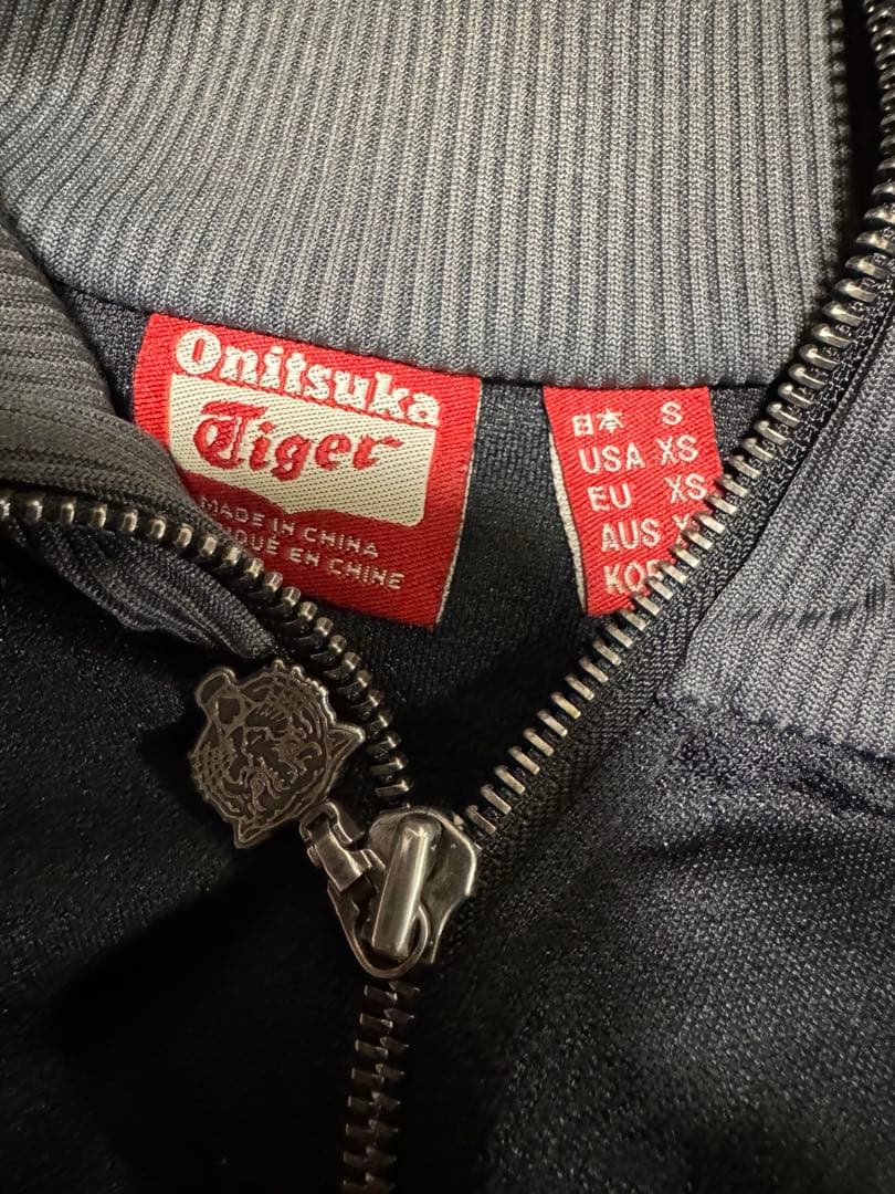トップス Onitsuka Tiger zip-up track jacket