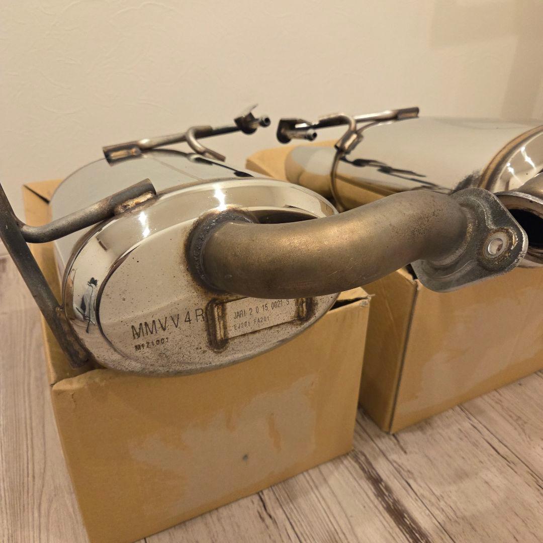 WRX STI・S4　STIパフォーマンスマフラー　VAB・VAG