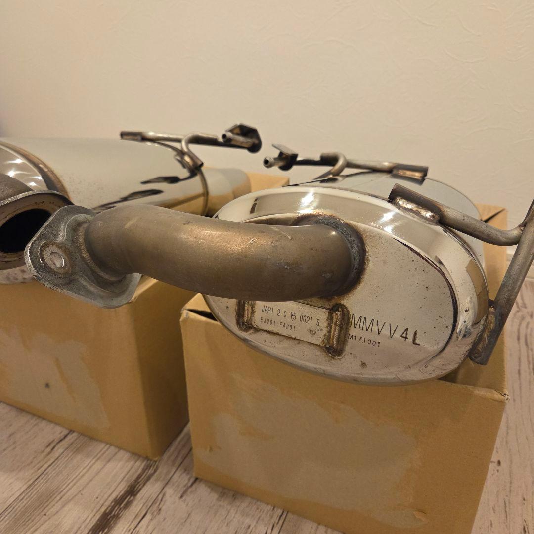 WRX STI・S4　STIパフォーマンスマフラー　VAB・VAG