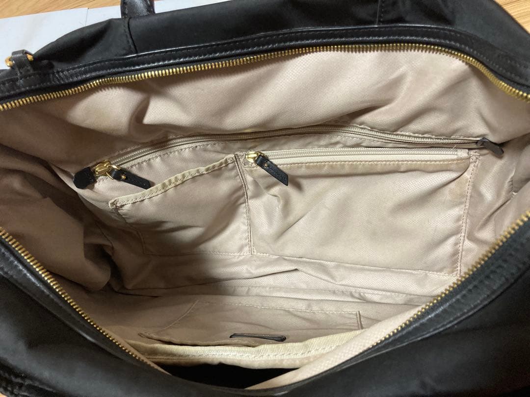 【美品】TUMI 2way ビジネスバッグ　 本革+ナイロン A4+PC可