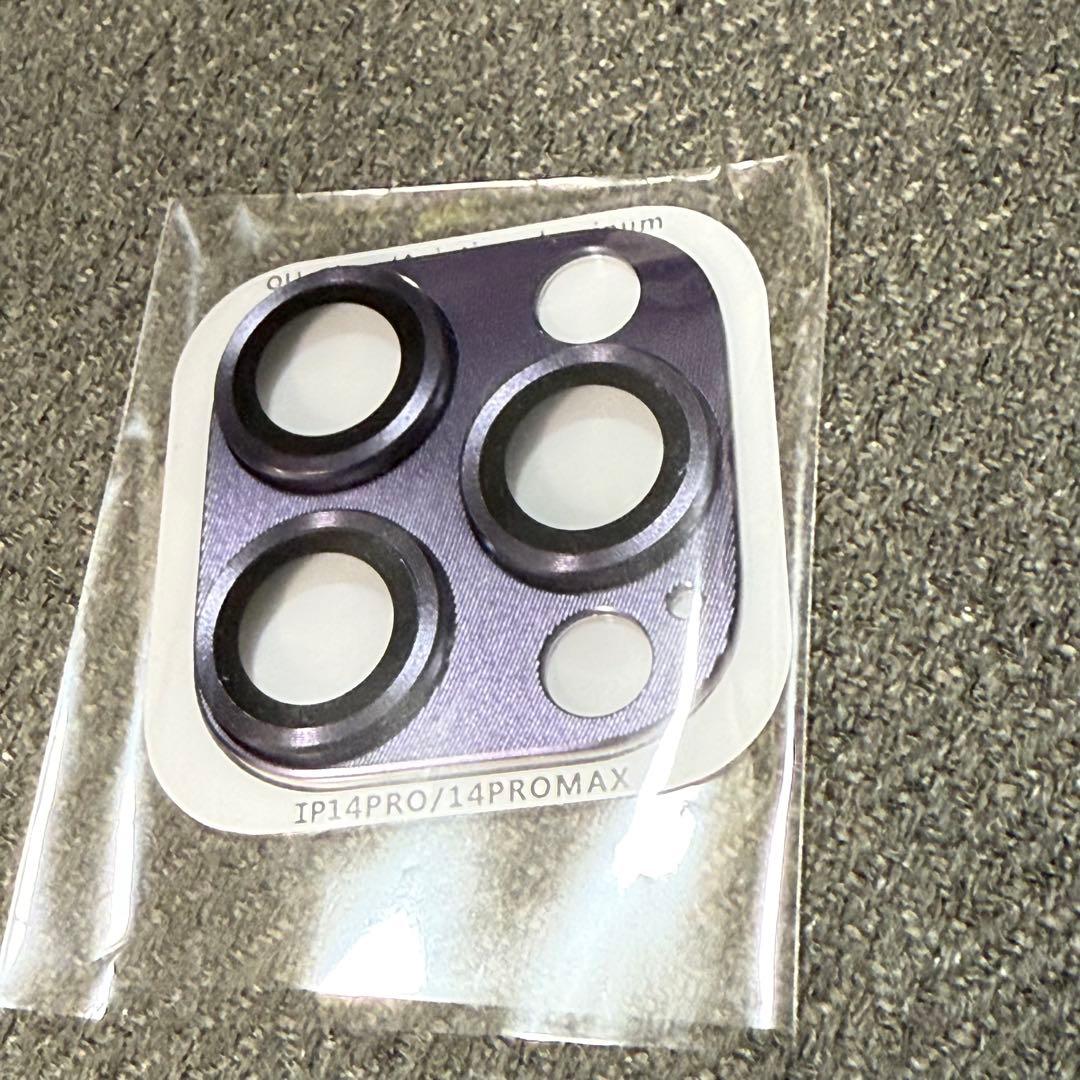 【美品、ケース付】iPhone 14 Pro パープル 128 SIMフリー