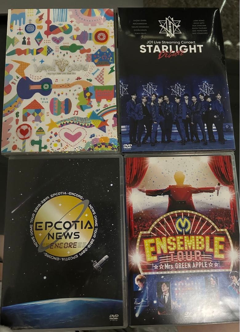 ミュージック LIVEDVDJO1Mrs.GREENAPPLENEWSHey!Say!JUMP