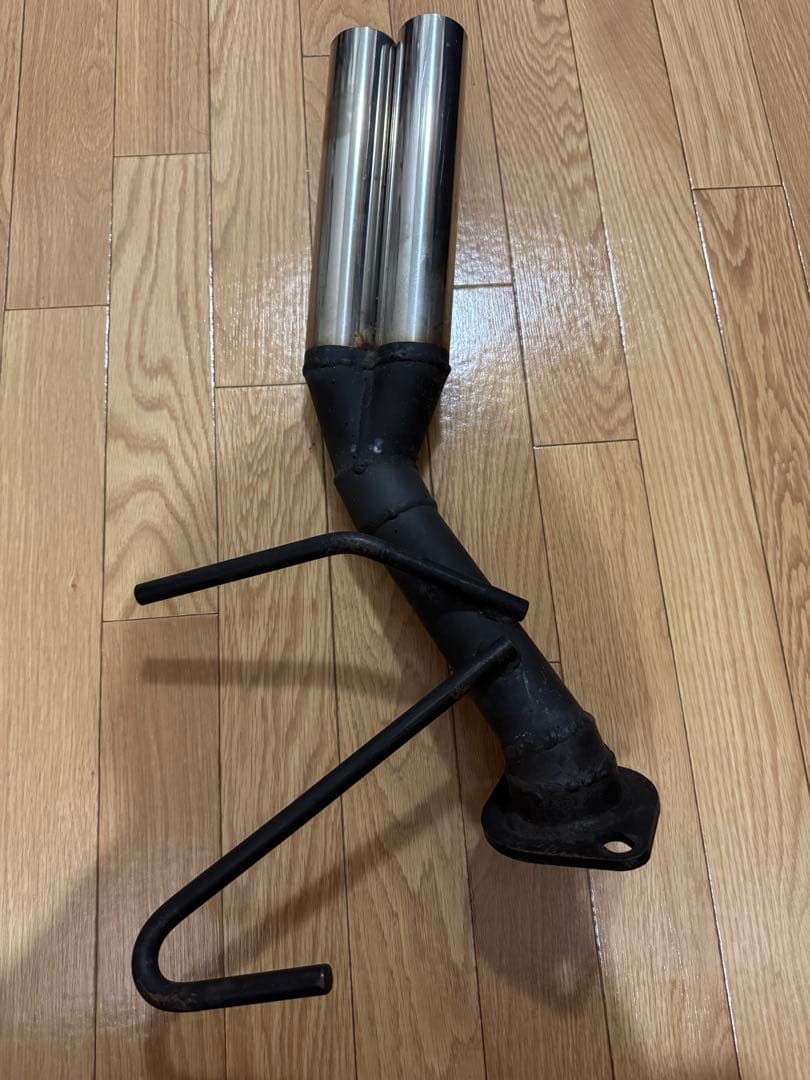 86 ZN6 リアピストレートマフラー