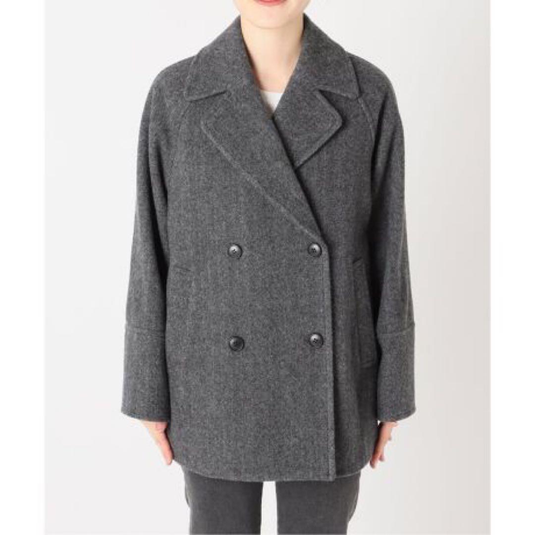 新品 ジャーナルスタンダード relume 尾州ウール モッサPコート グレー