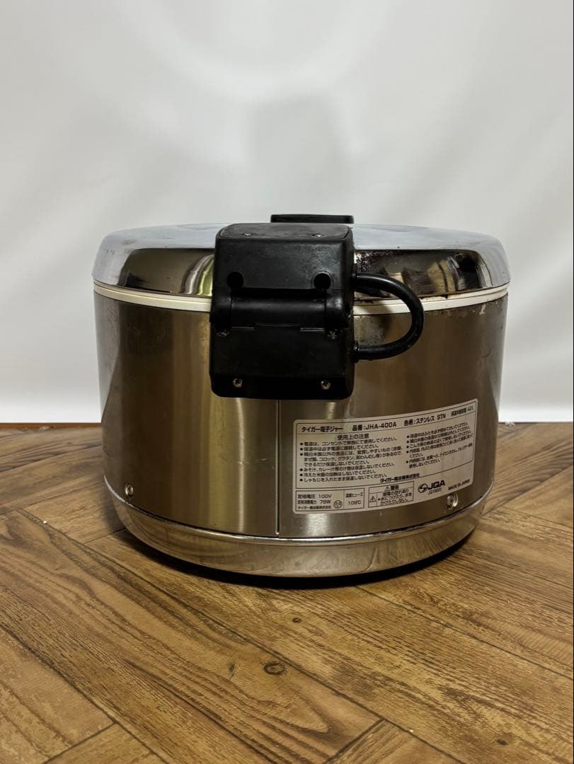 ◎動作品◎タイガー◎電子ジャー◎4.0L◎2升2合◎保温ジャー