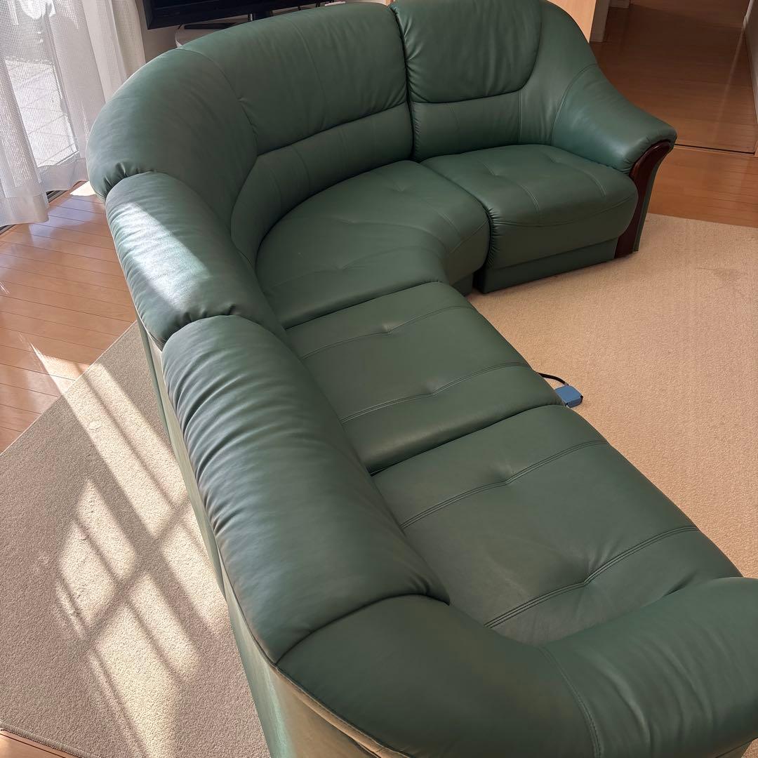 更にお値下げ‼️【直接引き取り限定】　コーナーソファ　5人掛け　福岡県