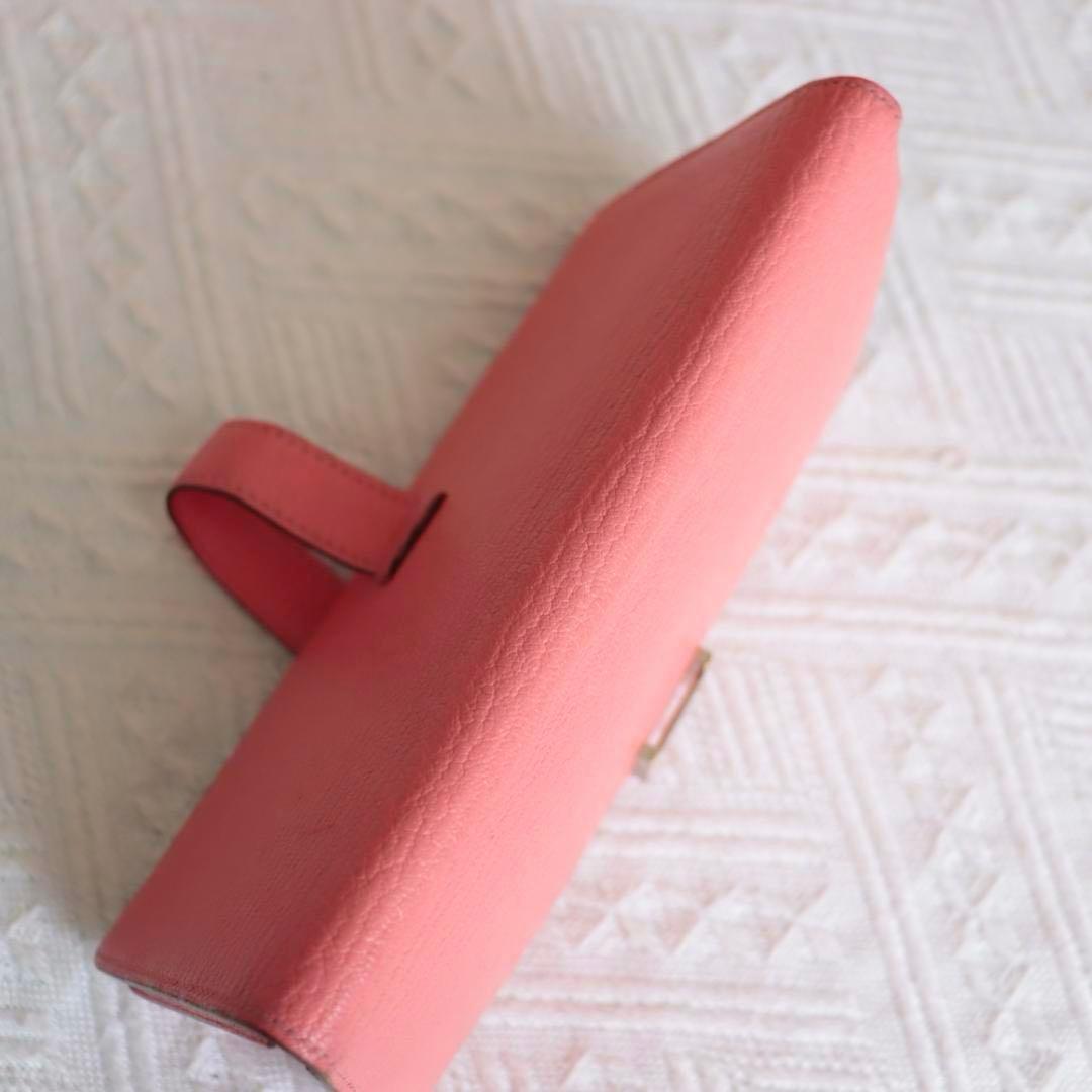 美品！Hermes エルメス　ベアンスフレ　ローズ　ピンク　長財布　ウォレット