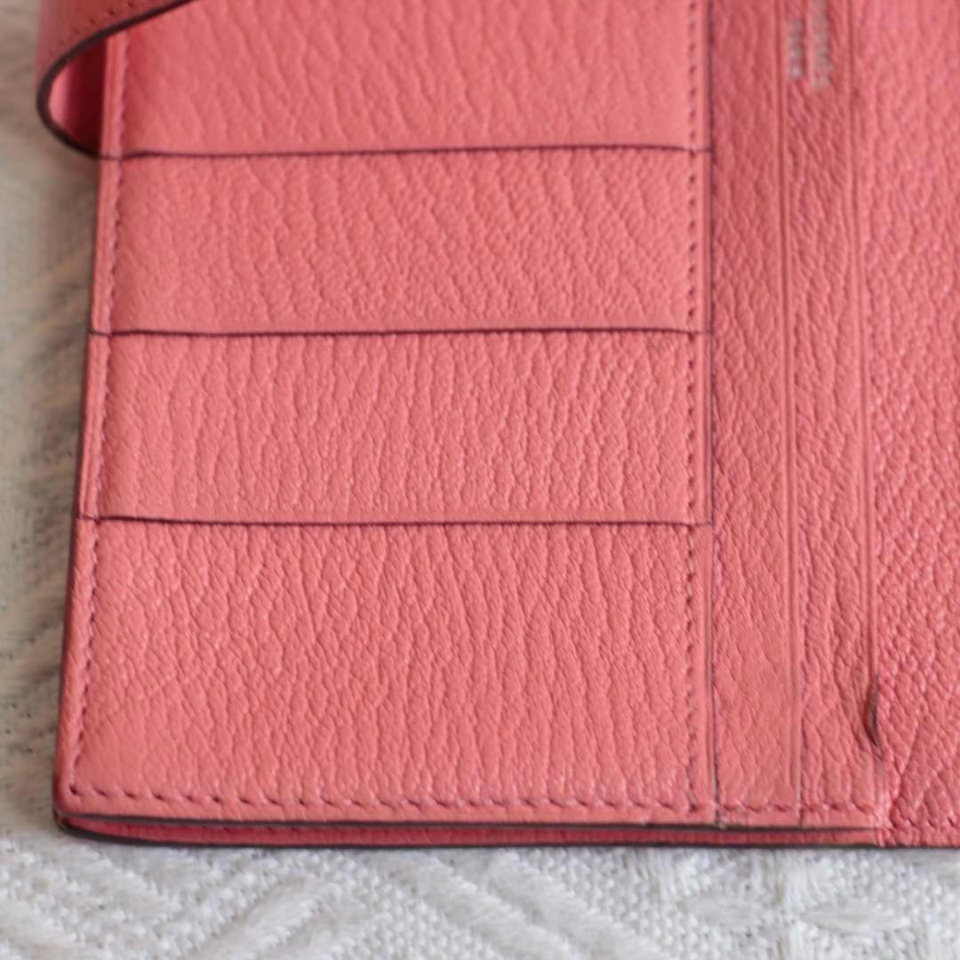 美品！Hermes エルメス　ベアンスフレ　ローズ　ピンク　長財布　ウォレット