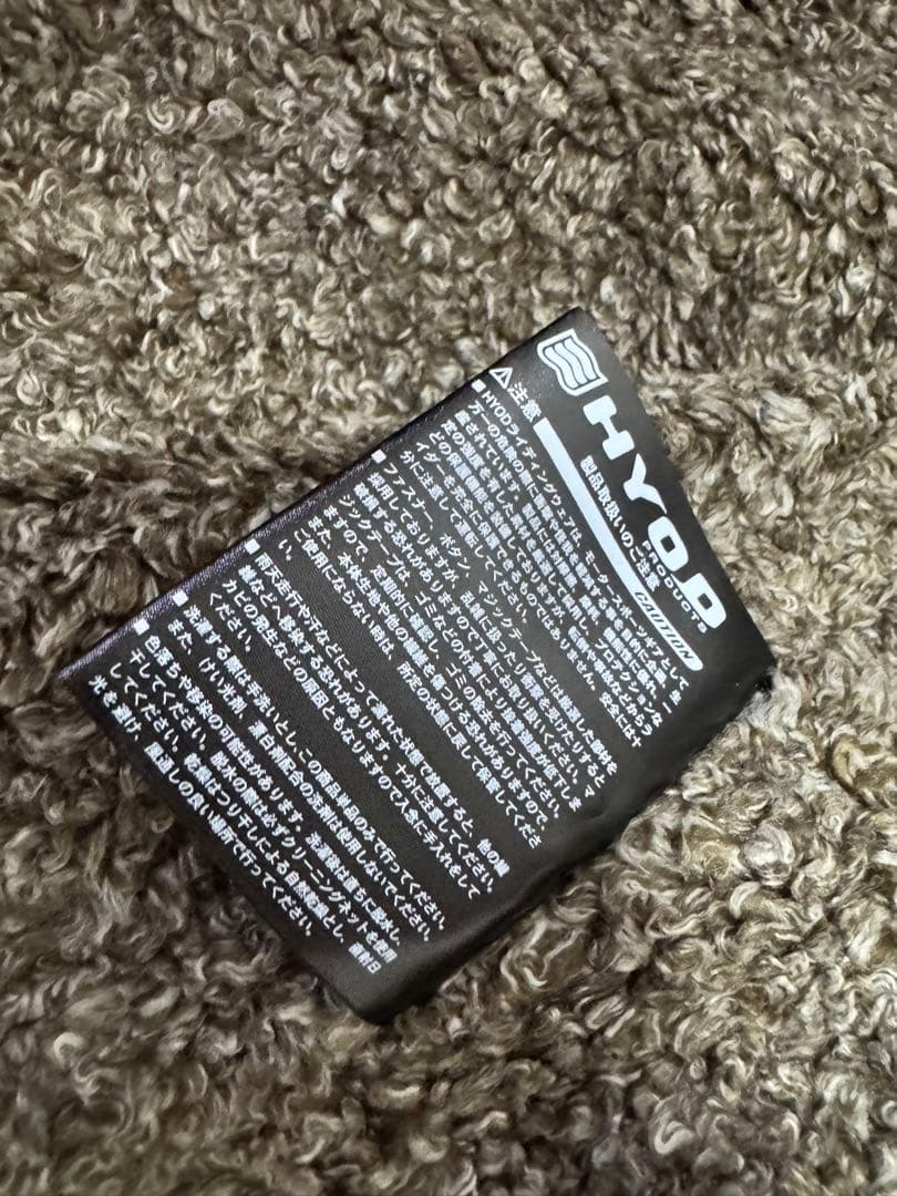 HYOD フード付きブラック本革ジャケット M D3Oプロテクター