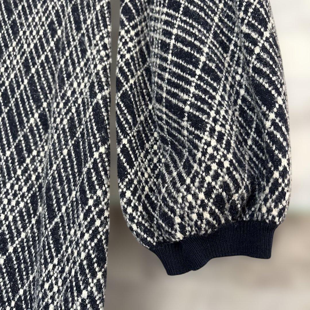 ワンピース Bouncy Check Knit Pullover