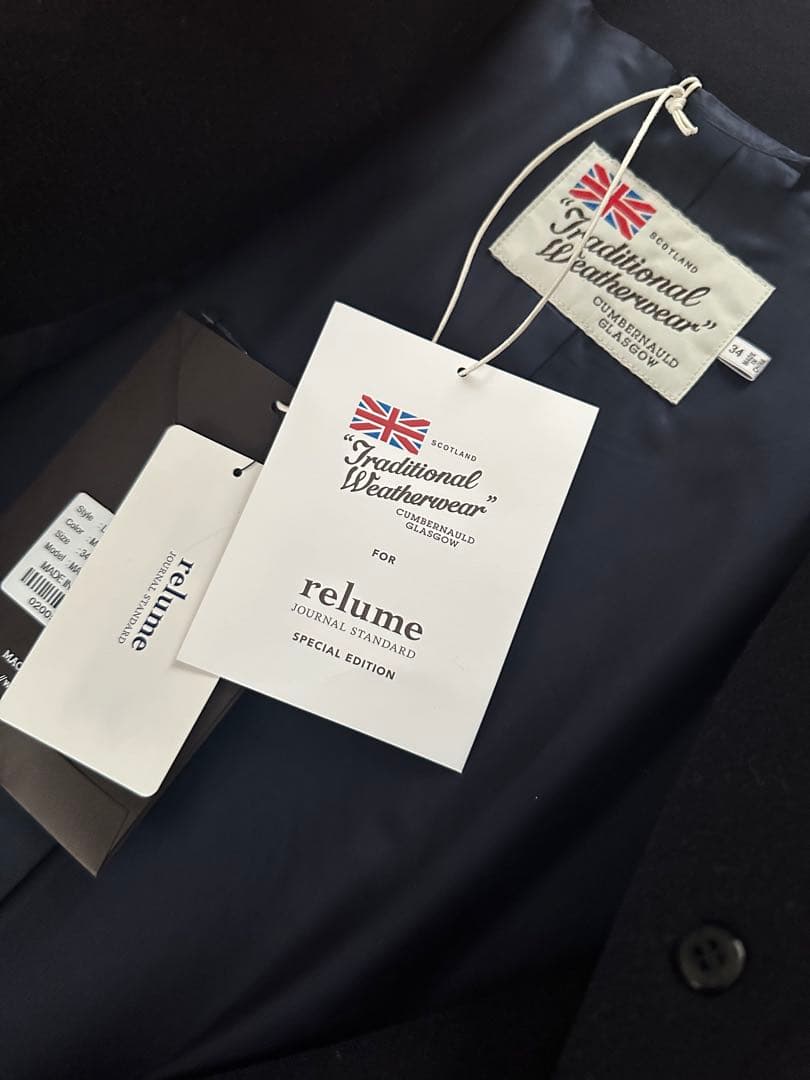 ジャーナルスタンダード別注 トラディショナルウェザーウェア マールトン ネイビー