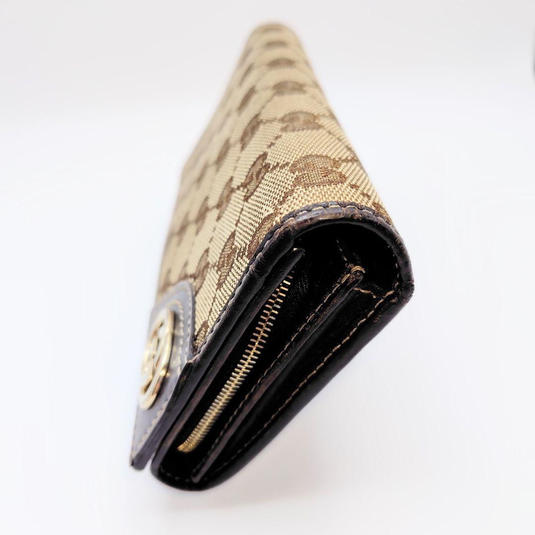 グッチ　二つ折り長財布