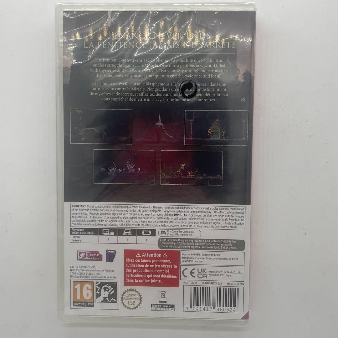 新品　blasphemous II NINTENDO SWITCH 海外版