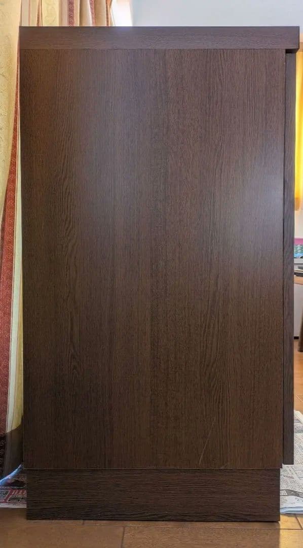 木製キャビネット ブラウン