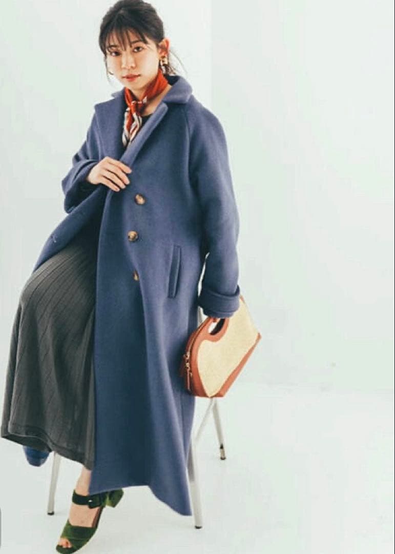 新品タグ付き✨COHINA コヒナ　バックフレアチェスターコート