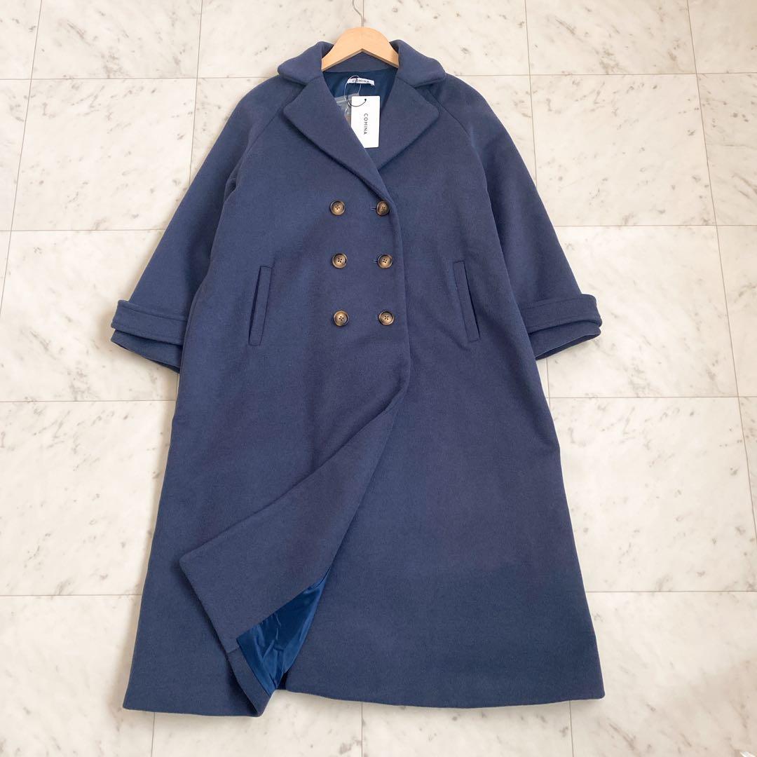 新品タグ付き✨COHINA コヒナ　バックフレアチェスターコート