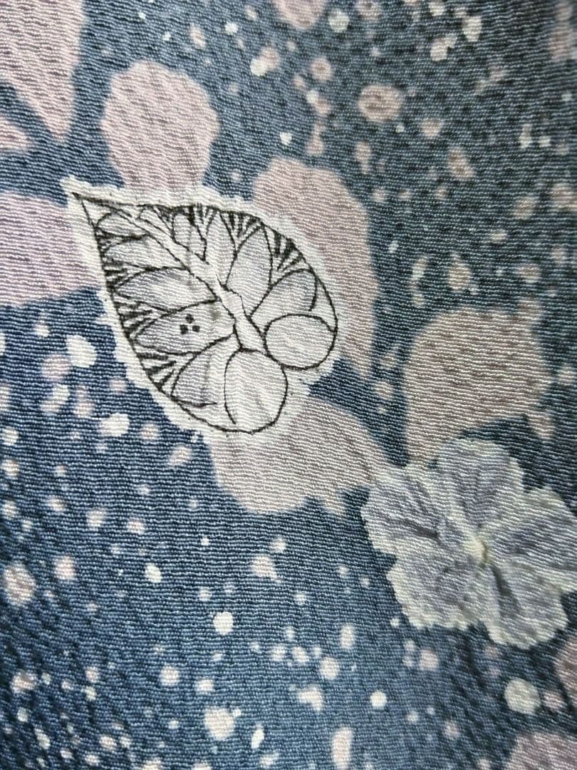 最終値下げ F‐310 付下げ 友禅 辻ヶ花 袷 染め分け 暈し 翠山工房 美品