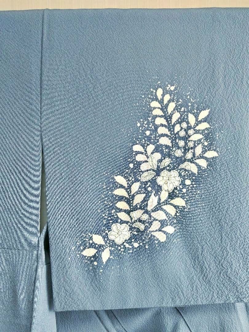 最終値下げ F‐310 付下げ 友禅 辻ヶ花 袷 染め分け 暈し 翠山工房 美品