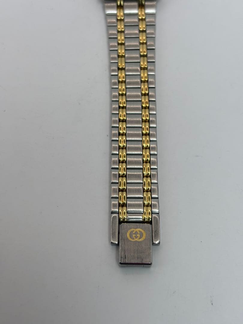 GUCCI アナログ腕時計 シルバー/ゴールド9000L