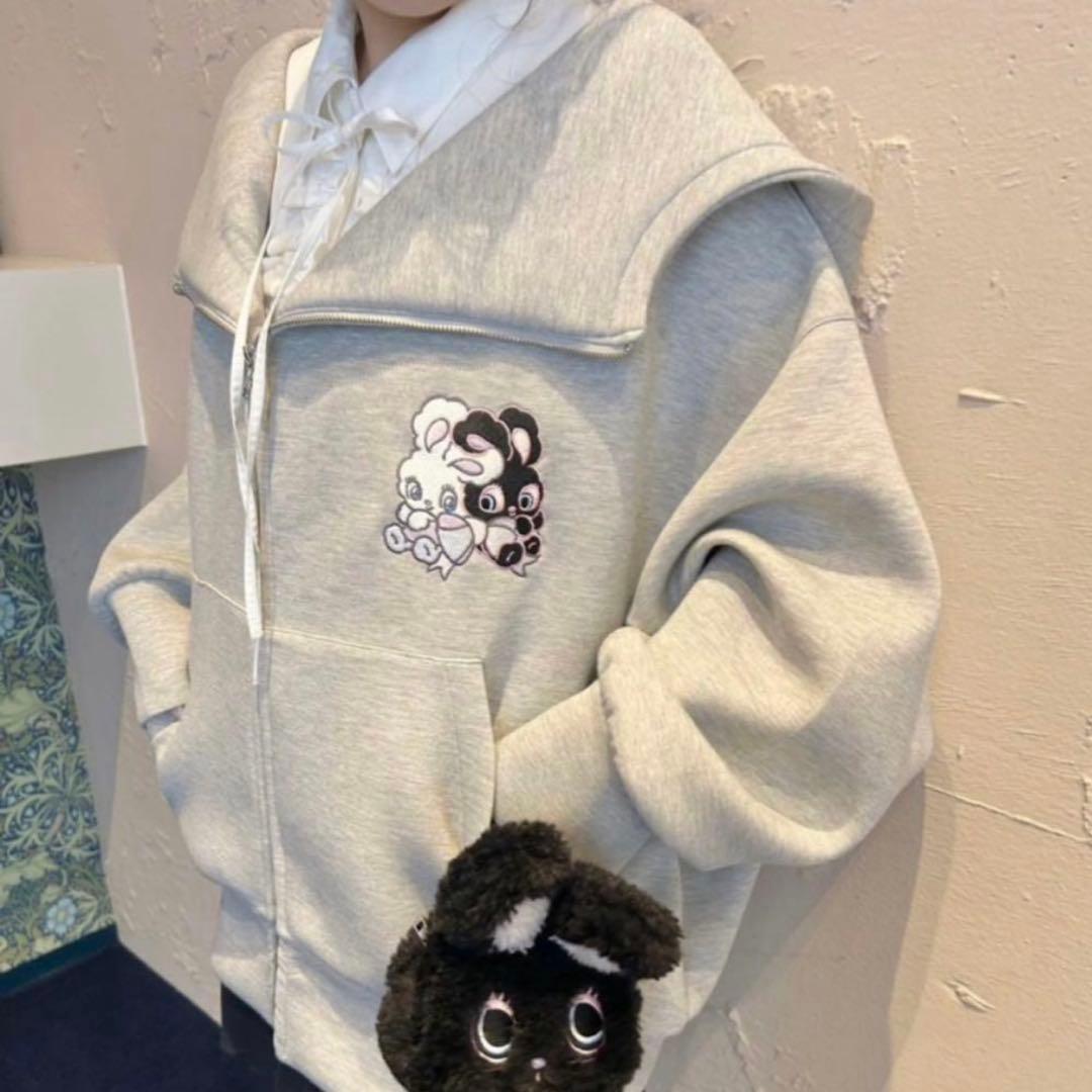 【SNIDEL×foxy illustrations】ボリュームパーカー