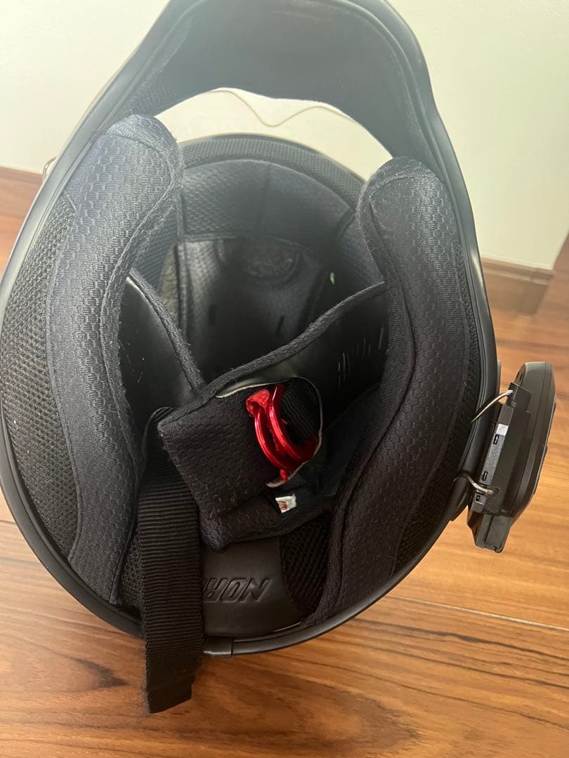 SIMSON M30マットカーボン　インカム付