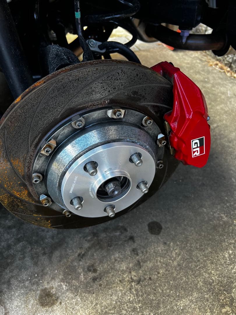 GRヤリスガーランド製　前後外品ディスク　リヤビックローターキットです