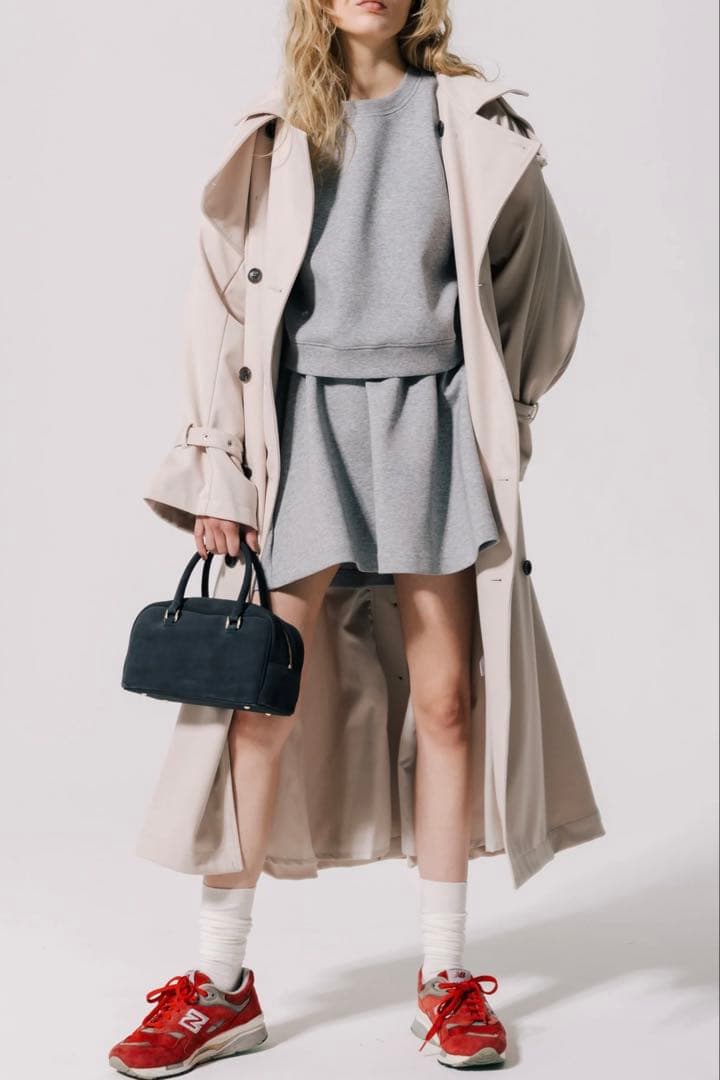 スカート THE TOE Dumbo Mini Skirt Grey