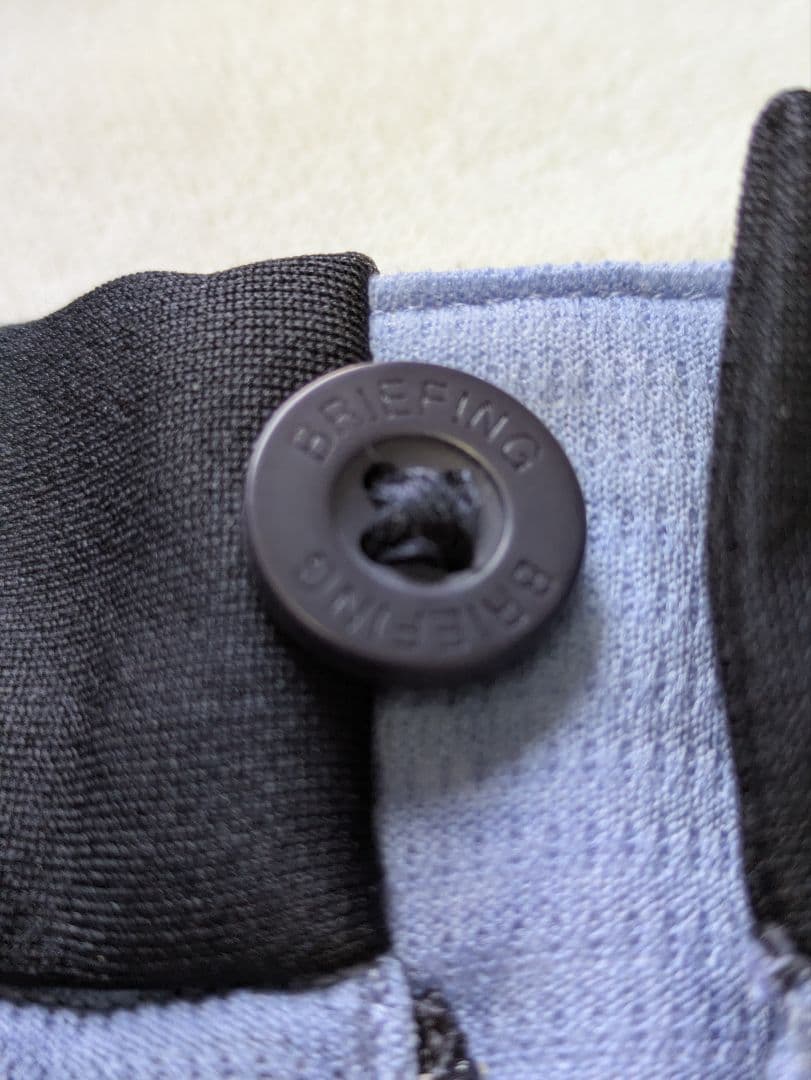 BRIEFING 新品 パターン入りショートパンツ 青 定価:25300(税込)