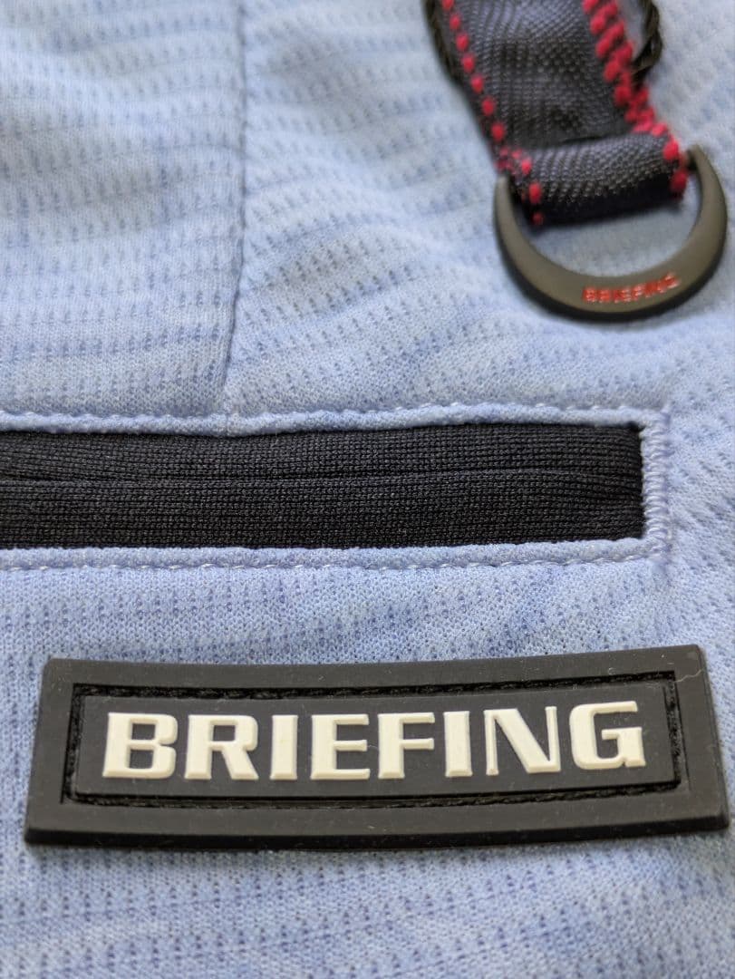 BRIEFING 新品 パターン入りショートパンツ 青 定価:25300(税込)